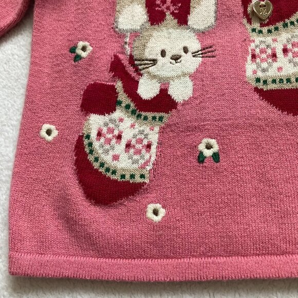 Mayoral Toddler Baby Sweater Set 12M | Pink GUC + Bonus Navy (Flawed) - Picture 8 of 16